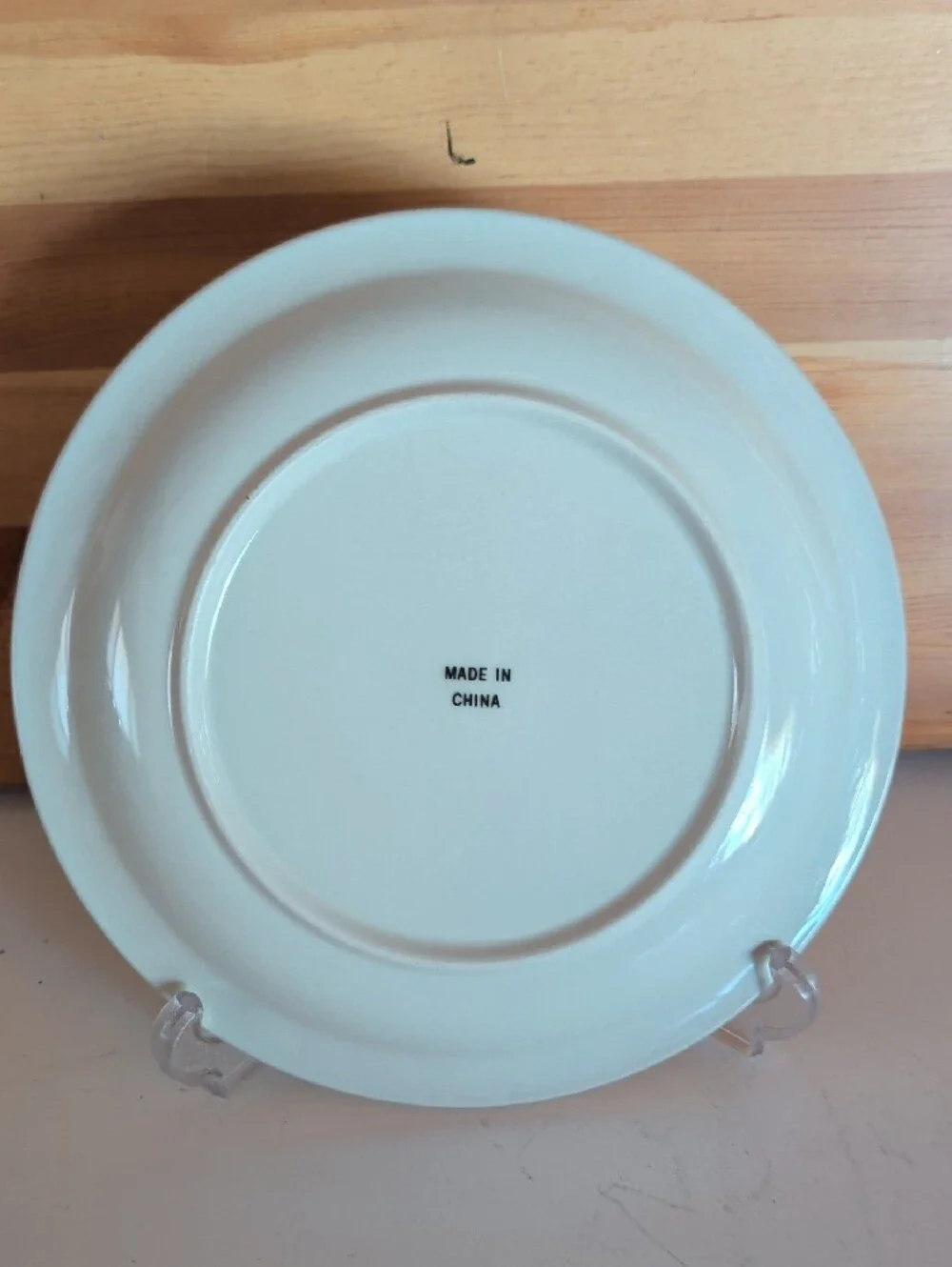 VTG. Cherry Pie  Plate. Recipe Plate, Scalloped Rim. 10